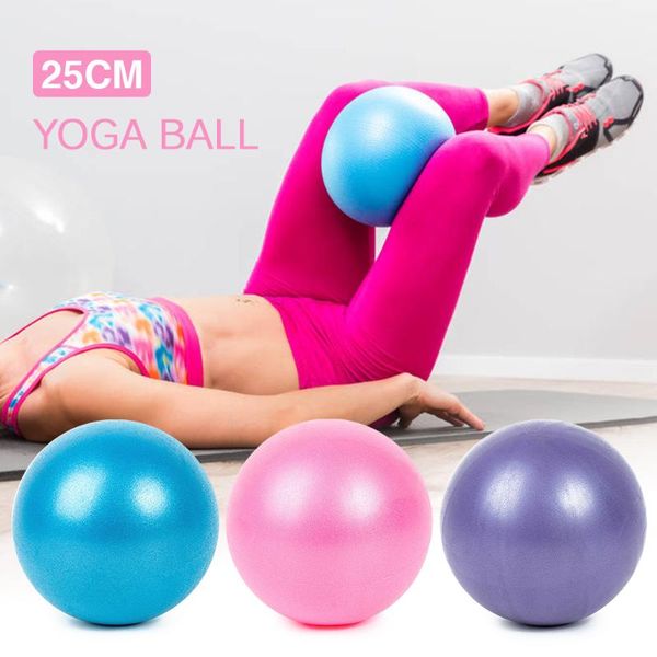 

25cm yoga ball anti-burst thick stability ball sports exercise pilates workout massage yoga balls