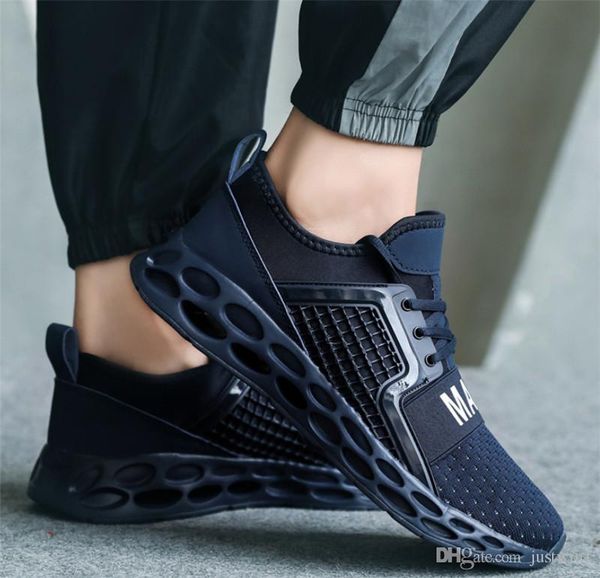 

топ 2020 высокое качество дикий дышащий модельер обувь кроссовки черный красный синий кроссовки mes легкие повседневные s-shoes, Black