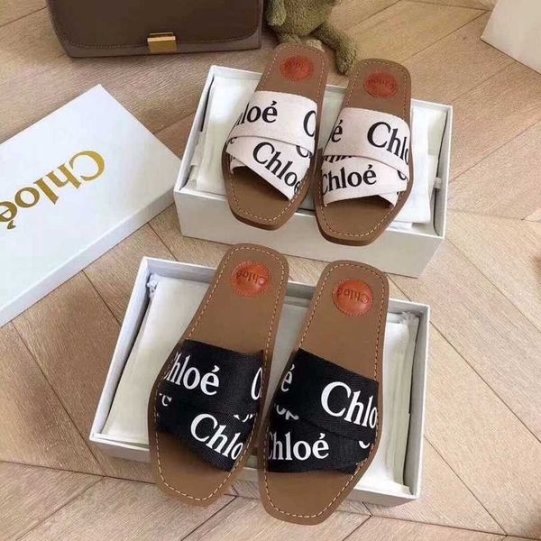 

19ss Summer New Fashion Women's Sandals Brand Quality Original Design Outdoors Slippers With Shoes Box