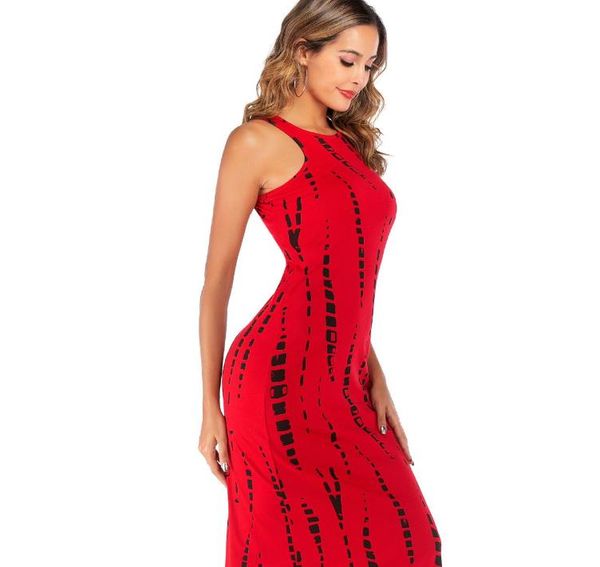 

women dress casual vestido print lady summer bandage bodycon stretch party clubwear long maxi dress, Black;gray