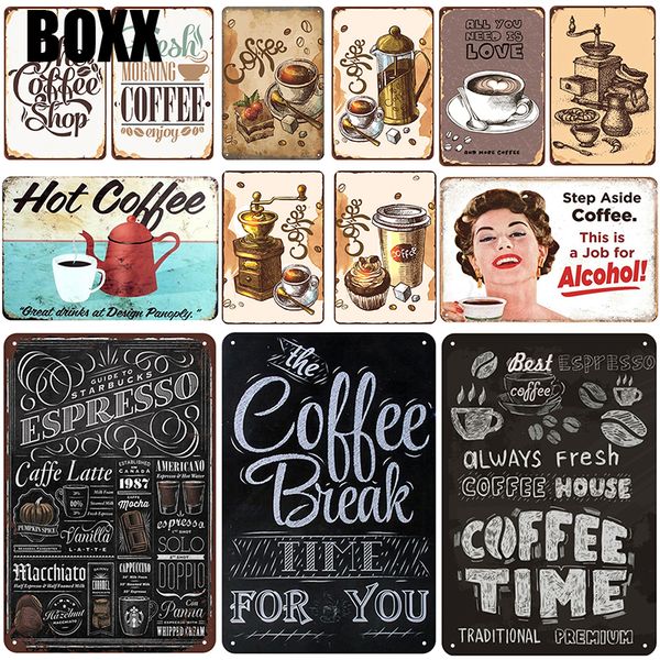 

кофейный налет металла старинные олова знак подколоть потертый шик декор металлические знаки старинные бар украшения металла плакат паб плит