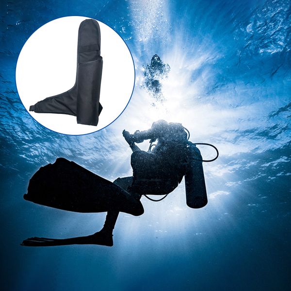 

pool & accessories black diving material oxygen bottle bag scuba dive cylinder tank shoulder bags 40.5x31.5cm