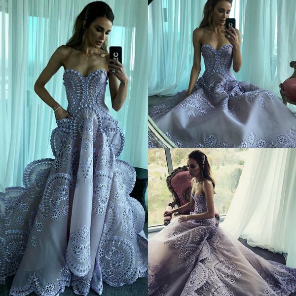 

2019 a line purple evening gowns sweep train sweetheart sleeveless gorgeous prom dresses party wear custom made formal dress wear, Black;red