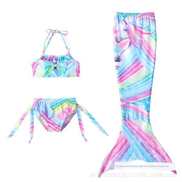 

smdzl girl swimsuit baby spa swimsuit cute baby mermaid