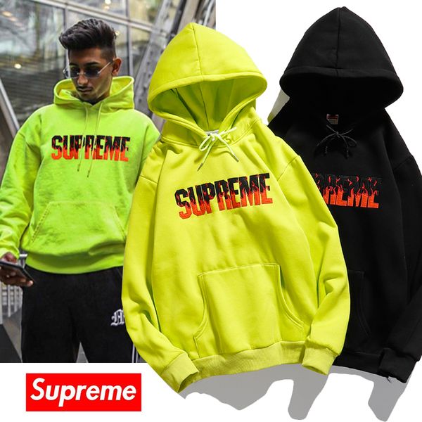 

20ss/supreme mens luxury sweater fashion salling sweater casual wild breathable sweaters cotton comfortable new sweater -2xl, White;black