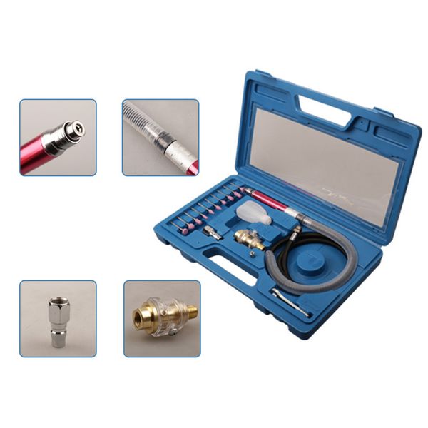 

grinding jewelry mini pencil case engraving pneumatic mayitr high speed air micro die grinder set cleaning polishing rotary
