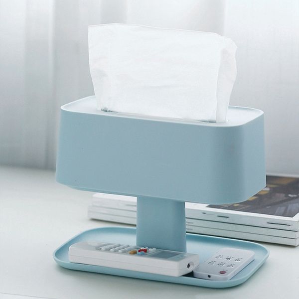 

double-deck tissue box napkin dispenser wet wipes box paper towel home car desk dcor kitchen storage organization