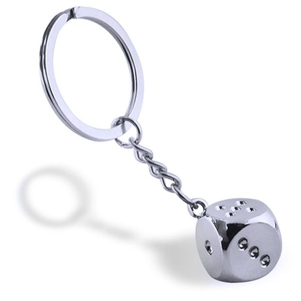

personality sieve metal keychain rock style steel color small pendant keyring gift for friend kcn502, Silver