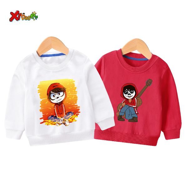 

cool kids sweatshirts boys fashion baby hooded toddler girl clothes casual cute long sleeves 2019 winter clothes for 2 3 7 years, Black