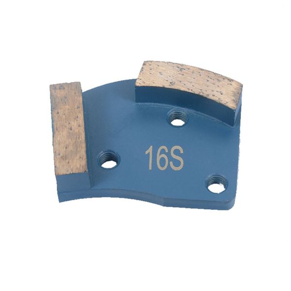 

kt03 уникальной трапеция алмазной шлифовальных плит из бетона шинковки инструмента для полирования с двумя отрезками для бетонных полов terr