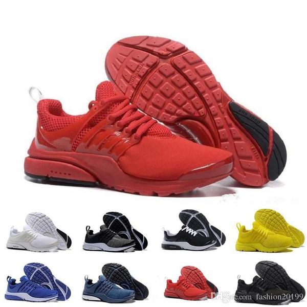 

prestos 5 v casual shoes men women 2018 presto ultra br qs yellow pink black oreo casual fashion jogging sneakers