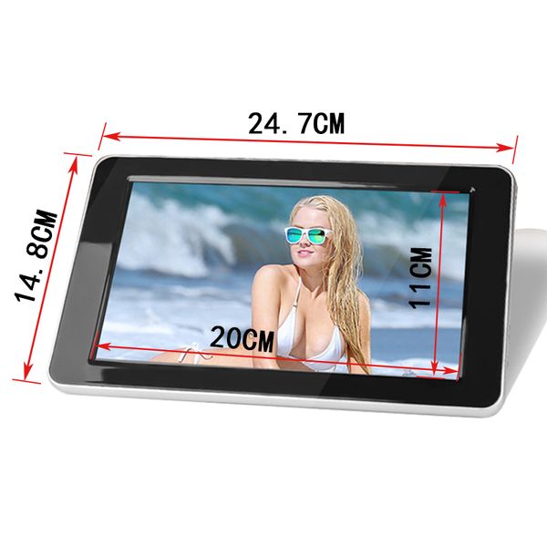 

xst 9 дюймовый hd подголовник монитор tft жк-цифровой цветной экран av вход автомобиля жк-дисплей автомобиль монитор для автомобиль радио dv