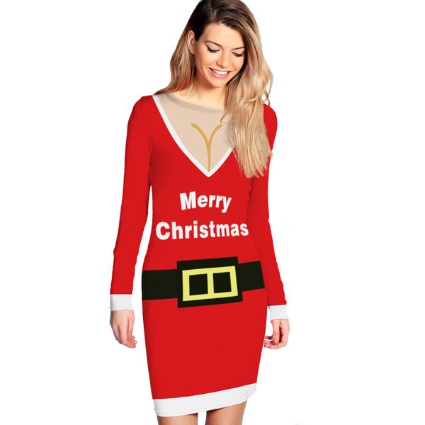 christmas bodycon dresses