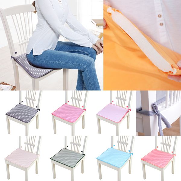 

40x40cm chair pad cushions seat for home office dinning chair solid color indoor outdoor seat pad home decor