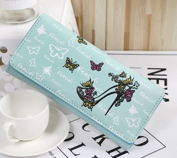 

jiulin women simple retro owl printing long wallet coin purse card holders woman wallet card id holder purses bag burse notecase, Red;black