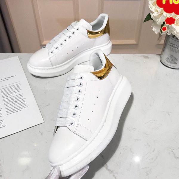 

kanye comfort fashion casual shoes flats thick sole leather walking platform daily dress party sneakers 20, Black