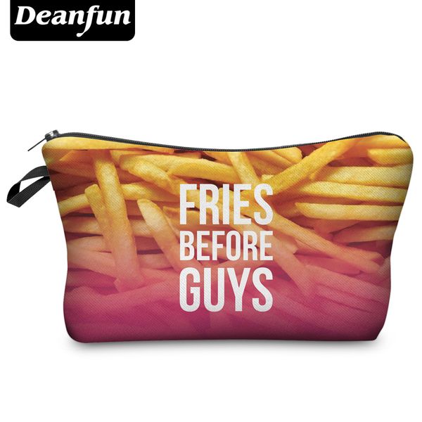 

deanfun 3d printing women cosmetic bag pattern makeup organizer for travel h63 #