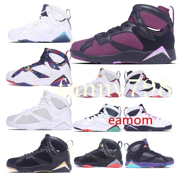 

2019 7 mens 7s basketball shoes women men designer wave runner baskets sports trainers chaussures sneakers466c#, Black