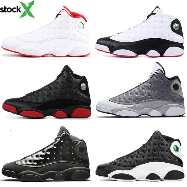 

2020 wholesale mens basketball 13 13s shoes womens he got game island green dirty bred atmosphere grey jumpman fashion sneakers, Black