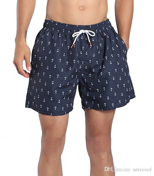 

мужские дизайнерские шорты быстросохнущие плавки полосатые пляжные шорты с сетчатыми накладными карманами мужские полосатые повседневные кор, White;black