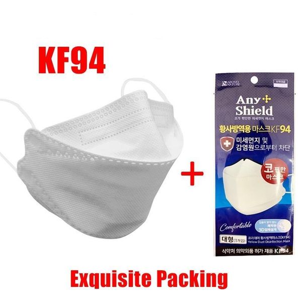 

10/20/50 / 100шт Kf94 маска для лица 4 слоя маска для лица 94% фильтрация против капельной пыли