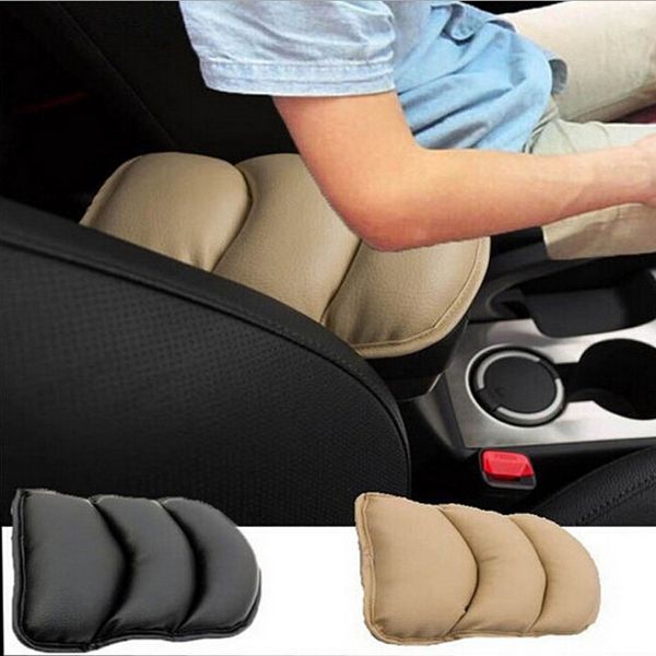

car-styling pu leather car armrests cover pad mats for all series q3 q5 sq5 q7 a1 a3 s3 a4 a4l a6l a7 s6 s7 a8 s4 rs4 a5 s5