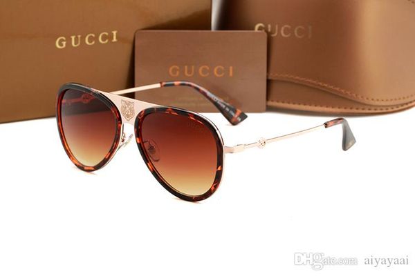 

brand sunglasses for men women 363a vintage mirror sun glasses, Black