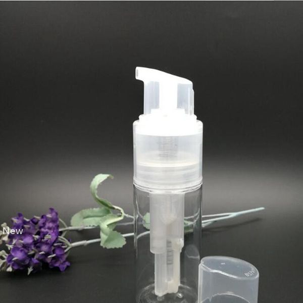 Bomba de mão 50ml sabonete Líquido de viagem de plástico transparente de Banho Hotel líquido Foam Soap frasco de xampu Hand Sanitizer Bottle IIA61