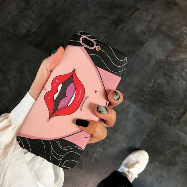

fashion case for iphone11/11pro iphonexr xs xsmax 7p/8p 7/8 6p/6sp 6/6s selfie block face ins style phone case fashion wholesale new