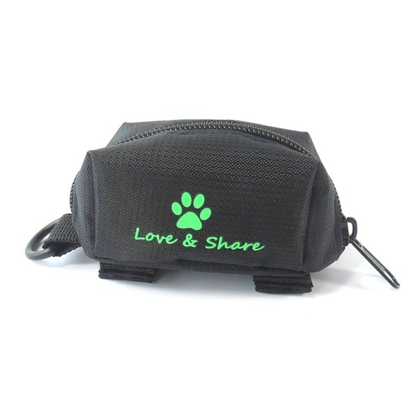 

small size waterproof oxford cloth pets dogs waste poop bag storage bag durable outdoor dog walking garbage bag carrier