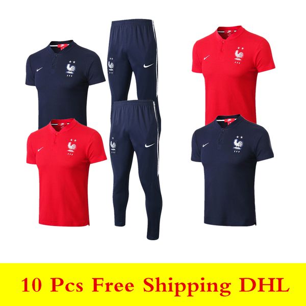 

Whole ale new 18 19 frence 2 tart polo hirt pogba weat hirt 2018 2019 mbappe occer jer ey griezmann giroud hort leeve training uit