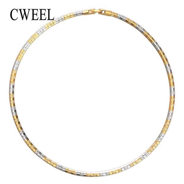 

cweel statement choker necklace gold color chain fashion bohemian unicorn necklace for woman collier femme party men necklaces, Golden;silver