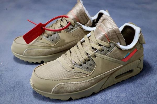 

Off 2019 Новый черный 90 V2 Desert Ore Классические кроссовки Чистые белые кроссовки Mens X Sport
