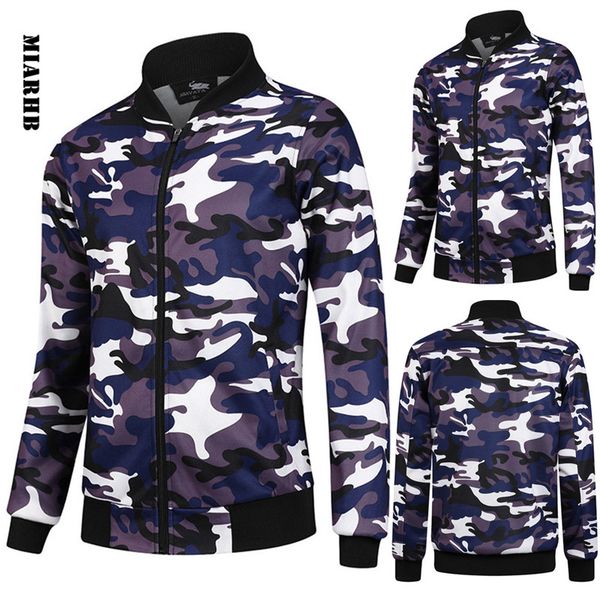 

мужская мода случайный с длинными рукавами цифровой печати zipper бесплатная доставка спортивная куртка горячая продажа камуфляж пальто для, Black;brown