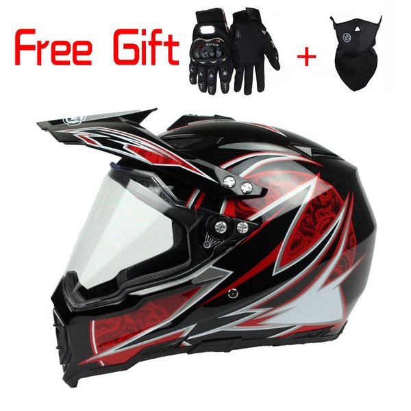 

2016 motorcycle helmet atv dirt bike downhill cross capacete da motocicleta cascos motocross off road helmet with lens