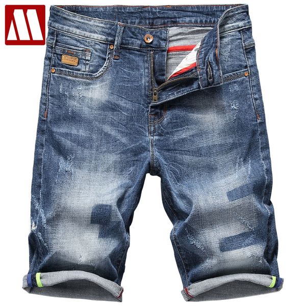 

new arrive casual summer shorts men short jeans brand-clothing retro nostalgia denim bermuda shorts for male blue jean w28-40, White;black