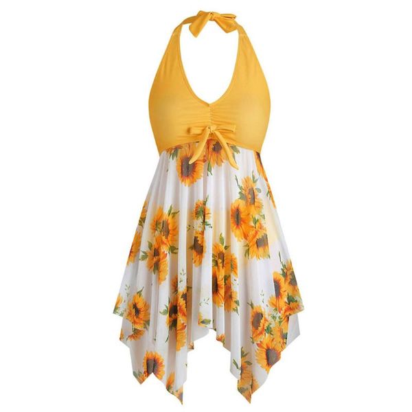 

fashion bikini women plus size print tankini swimjupmsuit swimsuit beachwear padded swimwear swimming wear tankini, White;black