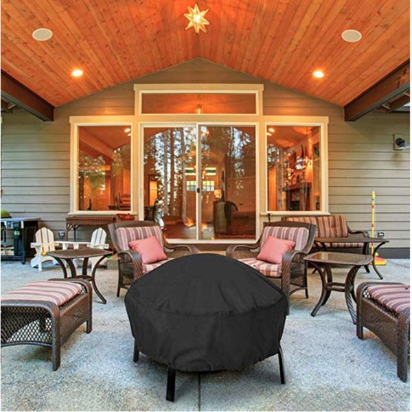 2020 Brand New Bbq Square Round Fire Pit Table Cover 420d
