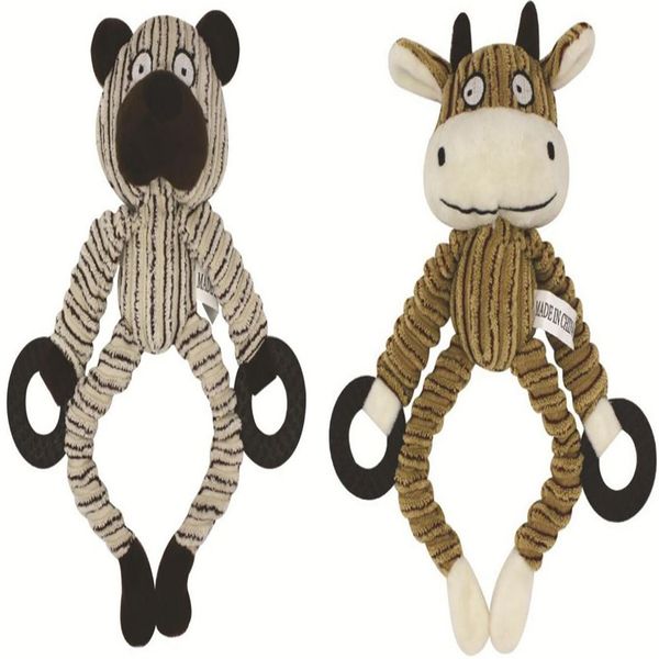 

funny dog chew toys soft plush toys dogs fleece soft plush squeak sound toy pet dogs cats clean tooth chew bite cute animal toy dog training