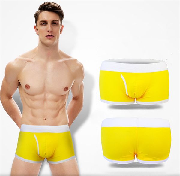 

underpants 2021 male panties underwear men's boxers comfortable men boxer cotton, Black;white