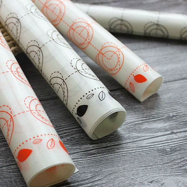 

non-stick resistant silicone oven mat sheet functional cooking pastry baking macaron cake pastry liner