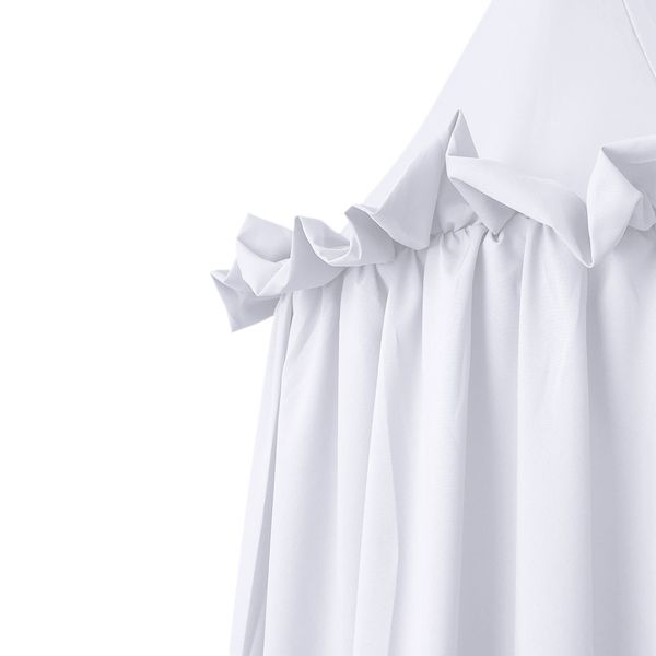 

hanging kids baby bedding dome bed canopy princess cotton mosquito net bedcover curtain for baby kids room decoration 2020 new mosquito net