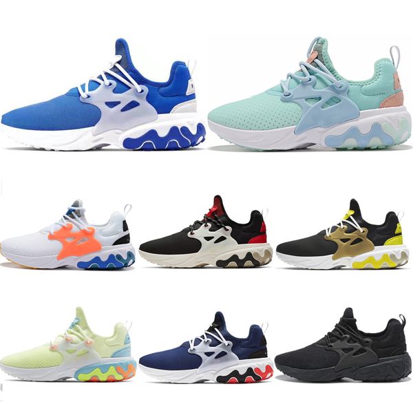 

hyper royal dharma react presto men women running shoes yellow triple black breezy thursday tropical drinks brutal honey breathable trainers