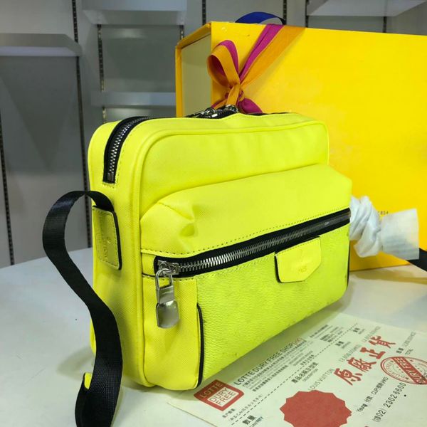 

new style waist bags for men 25x20x10.5cm real leather bag printed flowrer designer waistpacks #m30233