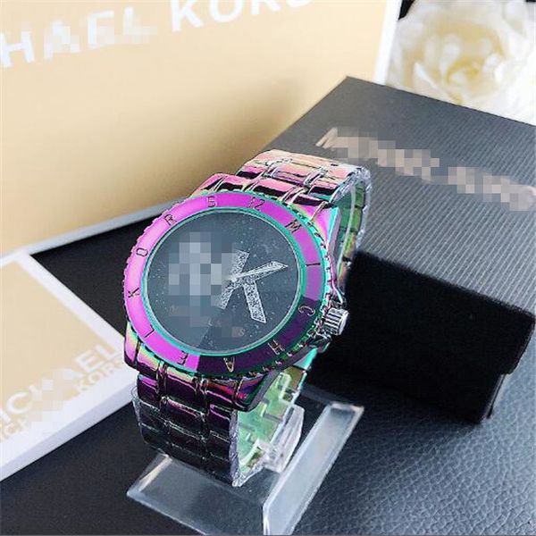 

2020 new luxury high-end fashion watch mÃ¬chaÃªlkÃ²rs men women designer luxury stainless steel strap 40mm fashion leisure men and women watch, Slivery;brown