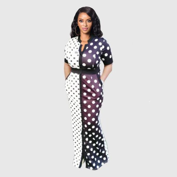 

2019 new african design bazin long sleeve dashiki dress for lady, Red
