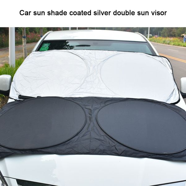 

car sun shade for suv truck minivan nylon ray reflector windshield sunshade dxy88