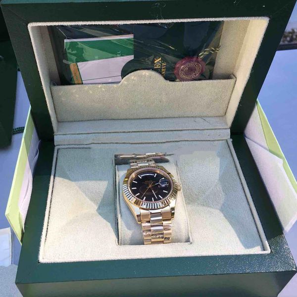 

new watch box green crown gift box 116610lv 126334 full range of watches, including cards and quality style labels 1ing, Black;blue