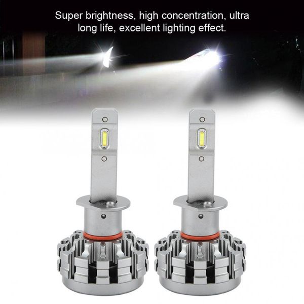 

light bulbs for cars 2pcs car led headlight conversion kit flashing light headlamp bulbs h1 auto accessories