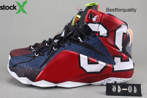 

quality high athletic 12 xii elite jordon basketball shoes men what the black white metallic gold multi sneaker